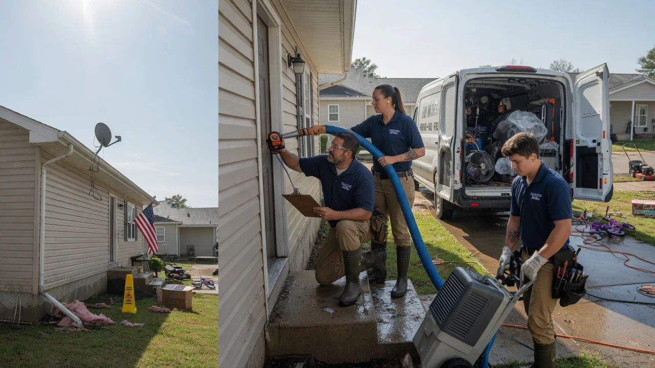 Ceiling Water Damage Restoration in Morrow, AR near me